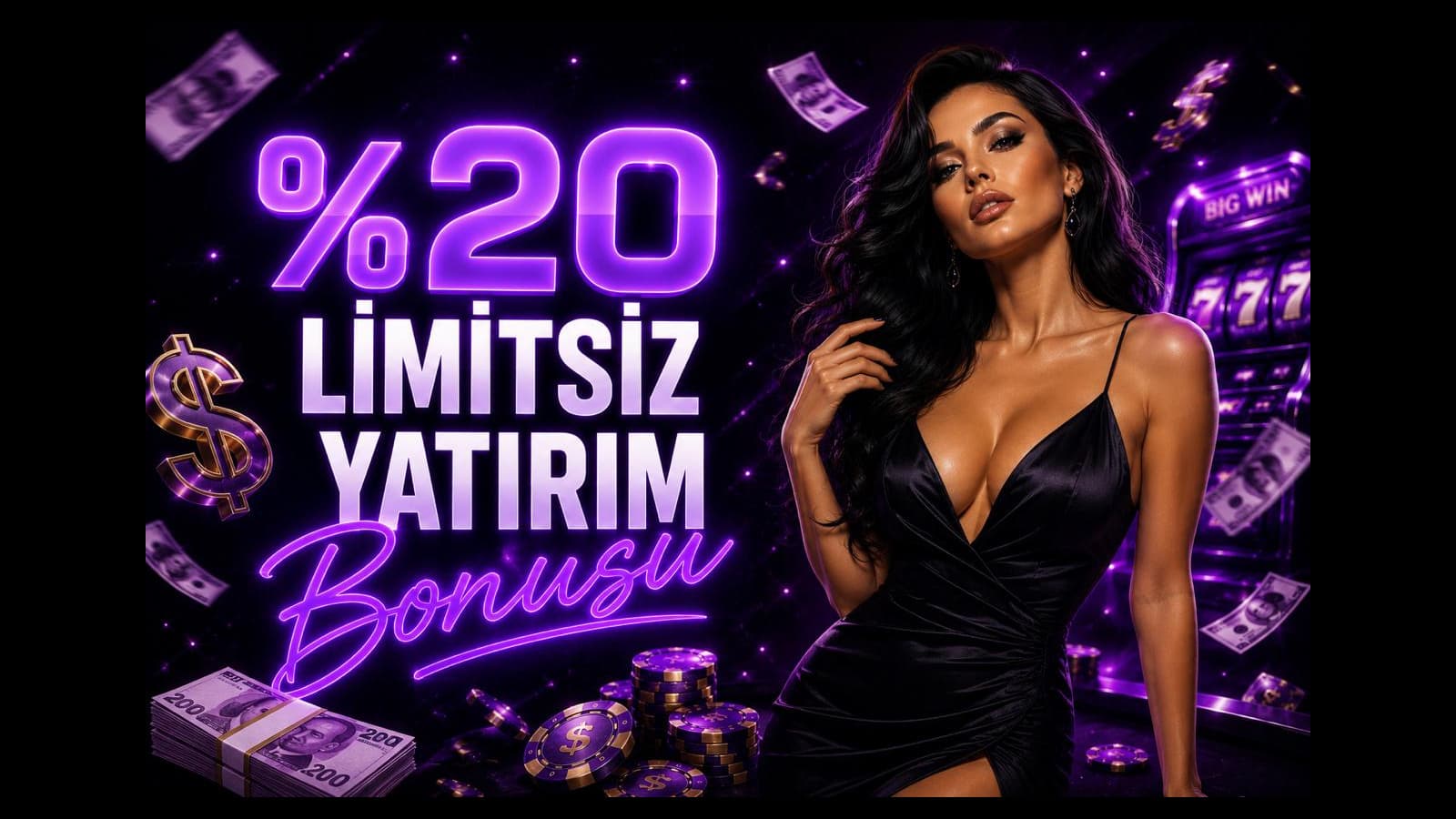 %20 LİMİTSİZ YATIRIM BONUSU