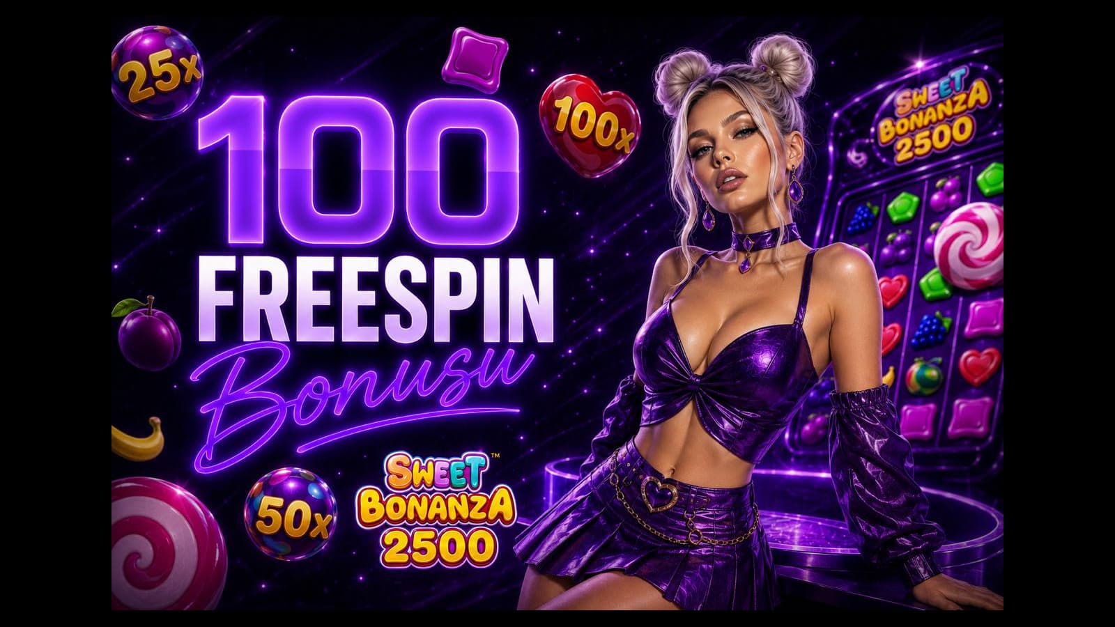 %100 FREESPİN BONUSU